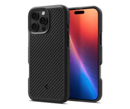 Etui do telefonów SPIGEN Core Armor do iPhone 16 Pro Max Matte Black ACS08023